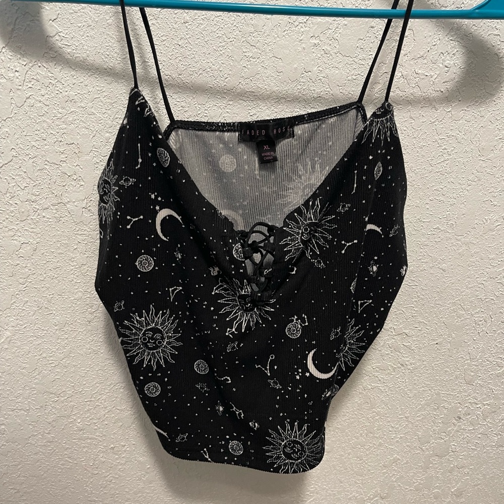 Witchy crop top